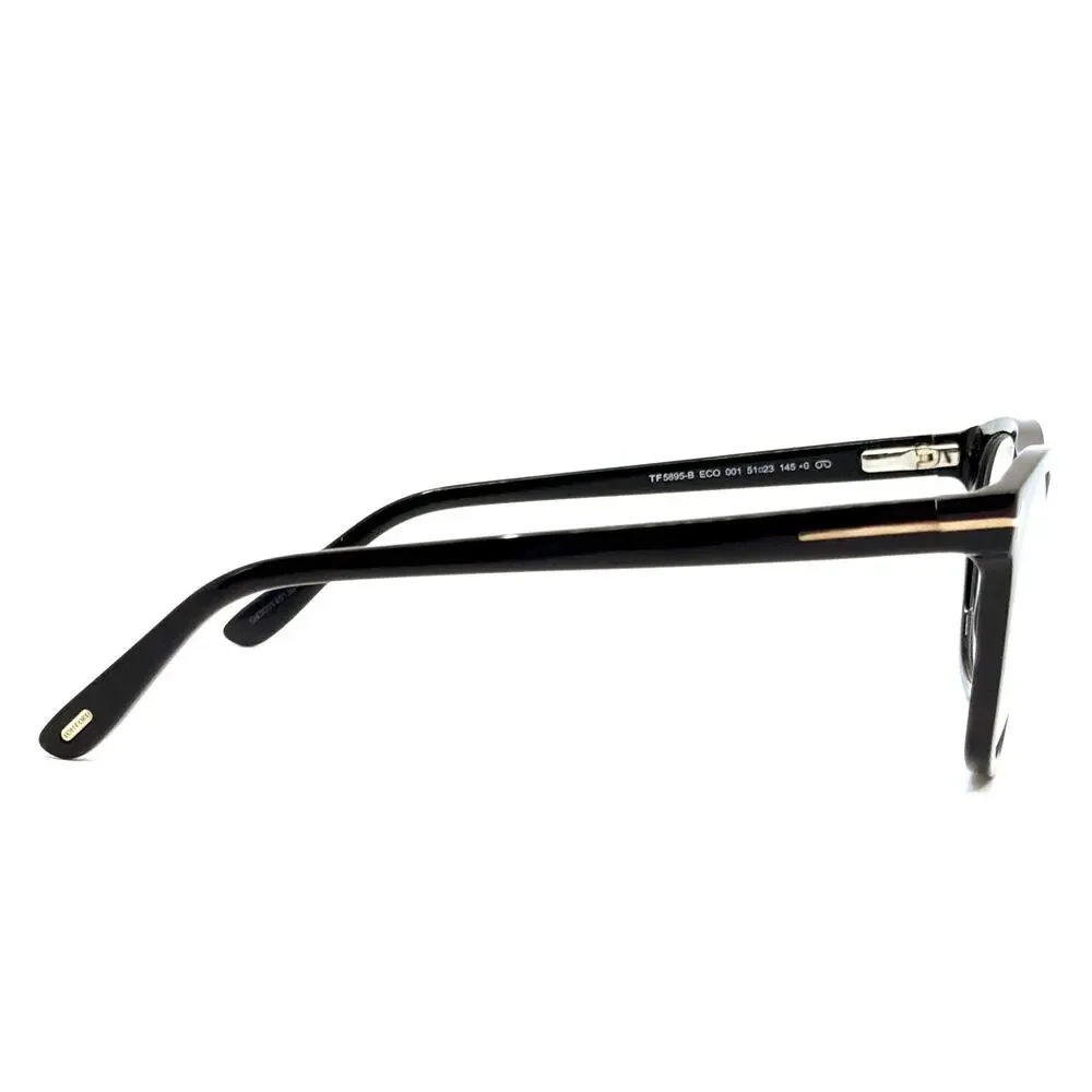 New!!! TOM FORD Clip-On Sunglasses/Eyeglasses TF5895-B 001 Authentic